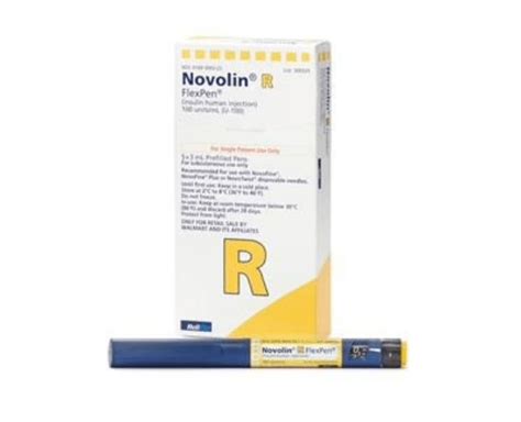 Novolin R Flexpen Selling Insulin Diabetics Trust