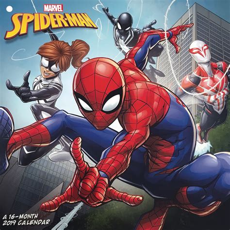 Apr182124 Marvel Spider Man 2019 Wall Cal Previews World