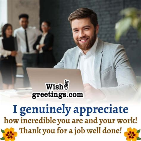 Appreciation Messages For Good Work Wish Greetings
