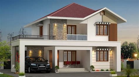 Modern Two Story Three Bedroom Residence With Interior Design Pinoy