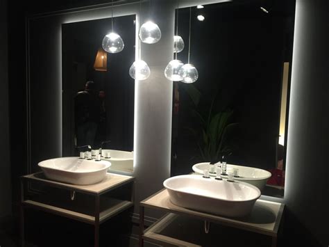 Backlit Mirrors The Focal Points Of The Modern Bathrooms Modern