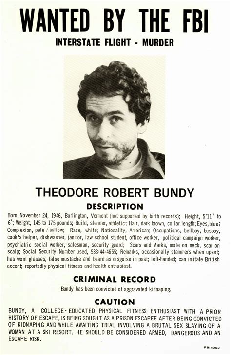 Historia De Esta Imagen 1974 Los Asesinatos De Ted Bundy