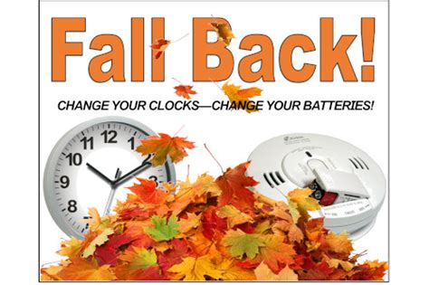 Remember To Set Clocks Back Change Batteries This Weekend Bienville