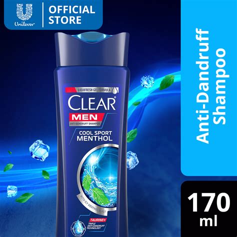 Clear Men Anti Dandruff Shampoo Cool Sport Menthol 170ml Lazada Ph