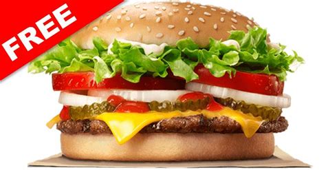 We did not find results for: FREE Whopper at Burger King. No purchase necessary.