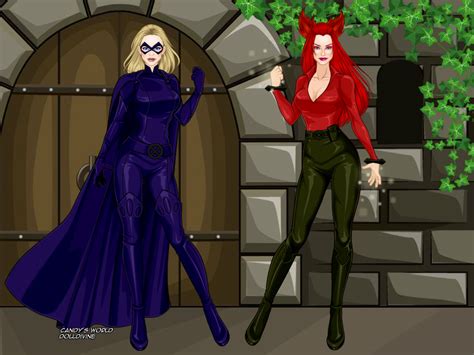 Batgirl Vs Poison Ivy By Darthcrotalus On Deviantart