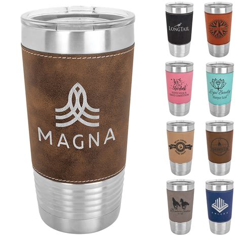 20 Oz Promo Personalized Logo Tumble Laser Engraved On Insulated Steel