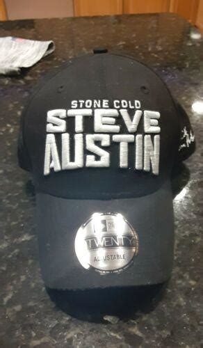 New Wwf Wwe Stone Cold Steve Austin Snapback Hat Cap Snap Back