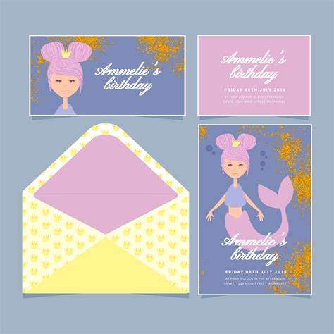 Free Free 80 Mermaid Invitation Svg SVG PNG EPS DXF File