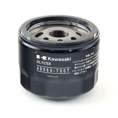 Kawasaki Oil Filter For Kawasaki 22 24 Hp Engines Fits Most Fr Fs