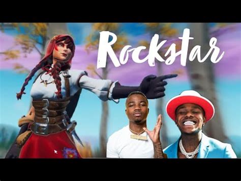 Dude scoops da baby up like a rag doll! Fortnite Montage-"ROCKSTAR"(DaBaby ft Roddy Ricch) - YouTube