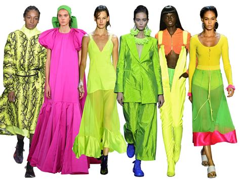 The Neon Trend Is Here To Stay According To The Springsummer 2019