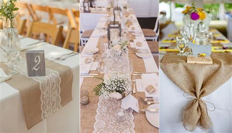 Save wedding decorations table settings to get email alerts and updates on your ebay feed.+ syprons5oresdzzqgxg. 20 Rustic Burlap Wedding Table Decor Ideas | Roses & Rings