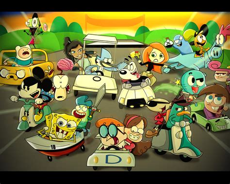 Nickelodeon Vs Cartoon Network Vs Disney Racing Video Game Fanon Wiki