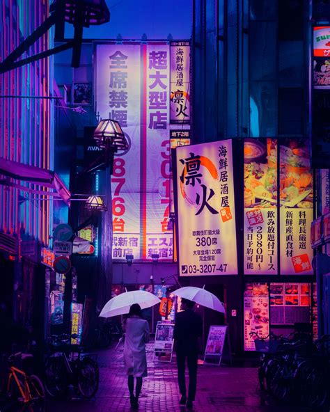 Tokyo Nights Liam Wong S Neon Lit Photographs Of A Rain Soaked Tokyo At Night Tokyo Night