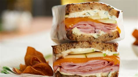 Grilled Country Ham Cheese Sandwich Recipe