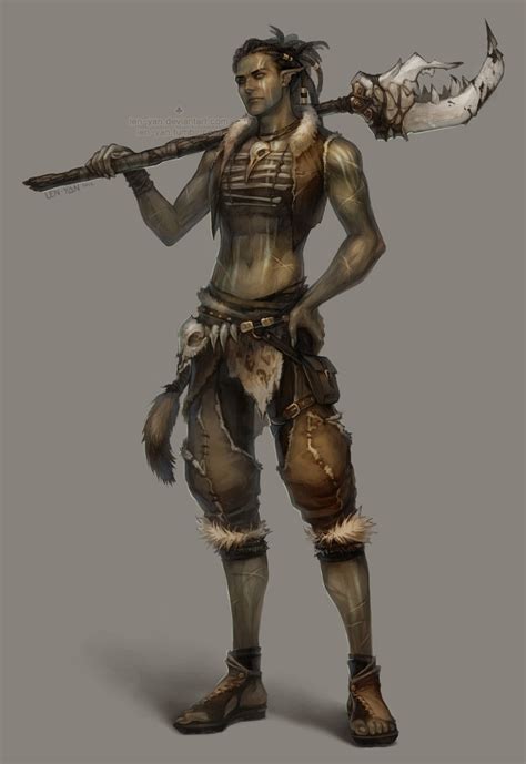 Tribal Warrior By Len Yan On Deviantart