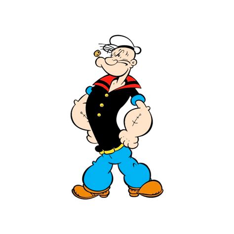 How To Draw Popeye In 18 Easy Steps For Kids