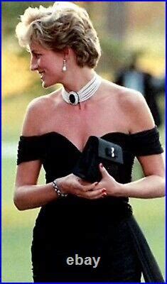 Franklin Mint Princess Diana Vinyl Doll The Revenge Dress