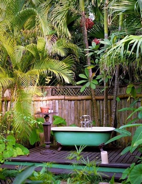 Outdoor Bathroom Design Ideas With Nature Ideaz Home Outdoor Bath