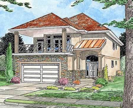 Modifications and custom home design are also available. Front-Facing Balcony - 6790MG | 2nd Floor Master Suite ...