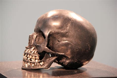 Free Images : monument, statue, metal, death, skull, bone, face