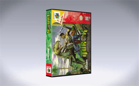 Gaming Relics Nintendo 64 Retail Style Turok Dinosaur Hunter
