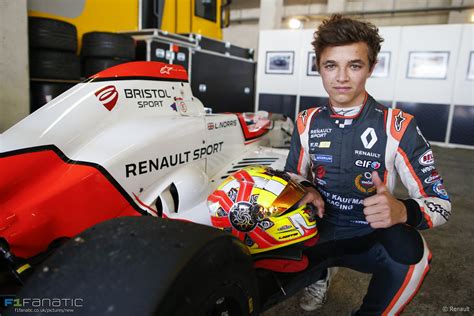 After claiming pole position at his first national. Lando Norris, Spa-Francorchamps, Formula Renault Eurocup ...