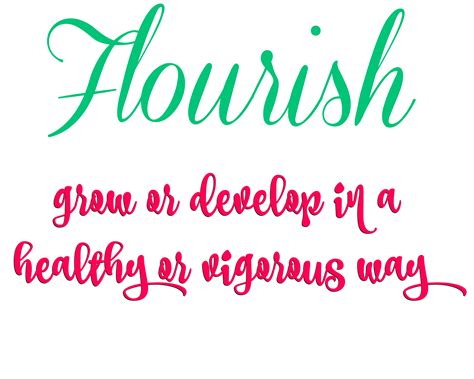 Flourish Word For 2016 Raised Southern Flourish Word Amazing