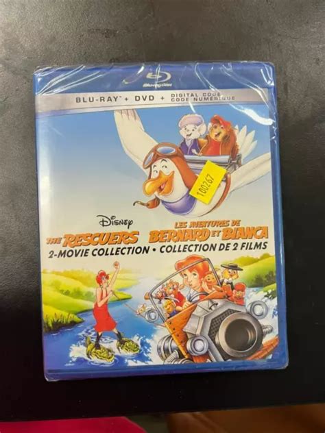 The Rescuers 2 Movie Collection Blu Raydvd Digital 2022 New