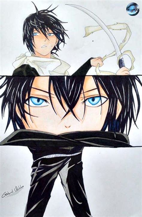 Yato Noragami Drawing By Thesaikoof On Deviantart