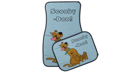 Scooby Doo Slide With Tongue Out Car Mat Zazzle