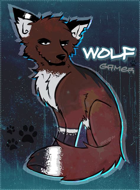 Wolf Gamer 2 By Falldust On Deviantart
