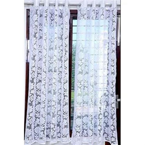 Net Window Curtains : Wl Lace Embroidered Voile Curtains Eyelet Living