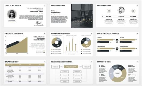 The Best Annual Report Presentation Templates To Admire Your Boss