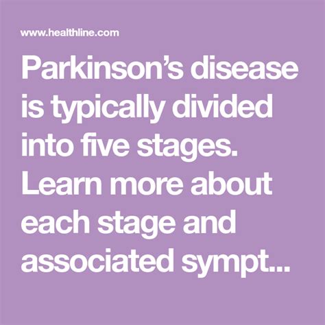 5 Stages Of Parkinsons Disease Parkinsons Disease Parkinsons