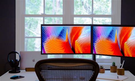 Home Office Dual Lg 5k Displays Rmacsetups