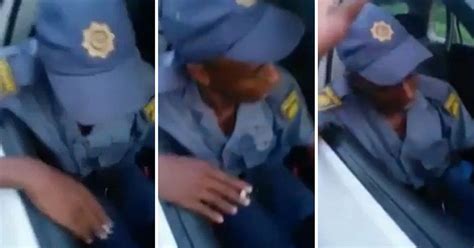 Police Officer Caught On Camera Being Drunk And Driving Dangerously