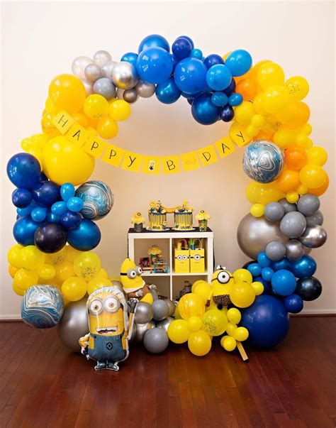 Minions Birthday Party Ideas Photo 32 Of 51 Catch My Party