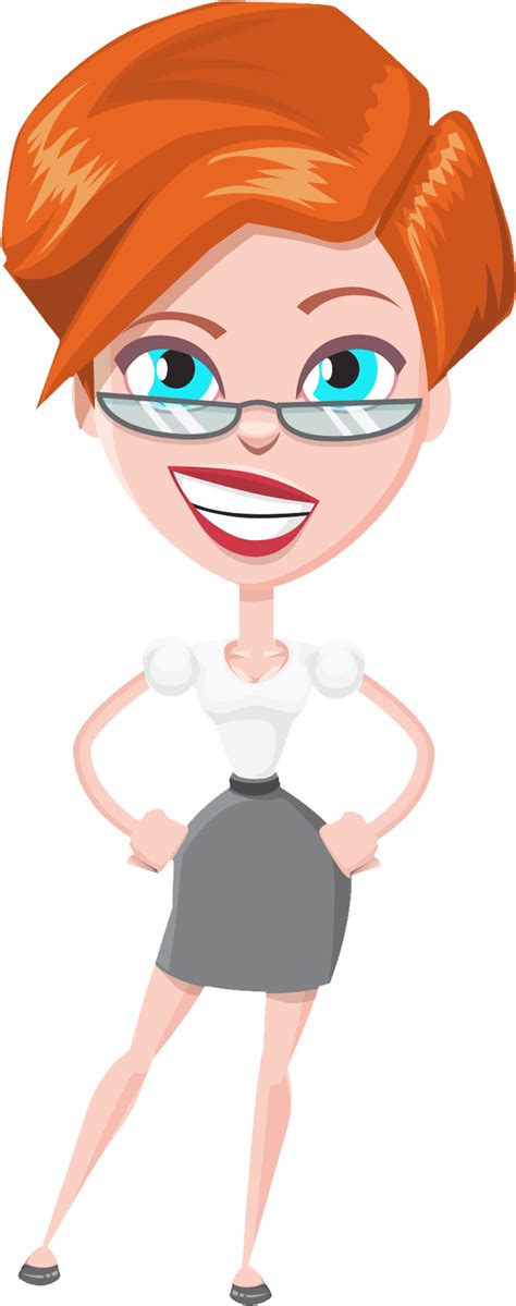 Download Business Woman Vector Png Transparent Image Vector Cartoon