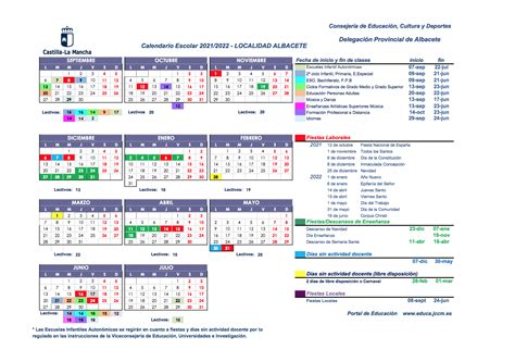 Calendario Escolar 2022 2023 Castilla Mancha Tv Guide Imagesee