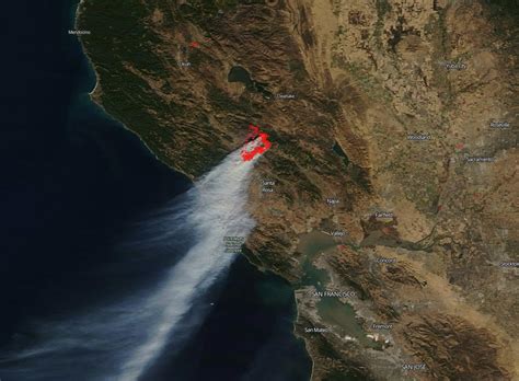 The fire burned 379,895 acres (153,738 ha) and was declared 100% contained on december 24, 2020. Latest Satellite Image Shows Devastating Kincaid Fire ...