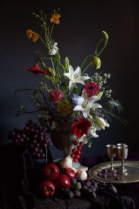 Beautiful Arrangement By The Student Of The Dutch Masters Floral