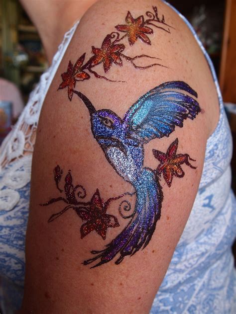 Glitter Tattoos Caroline Young Artist