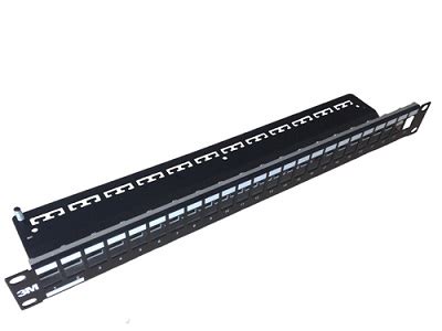 Find great deals on ebay for 24 port patch panel. 3M Volition Series Cat6 24 Port RJ45 Keystone Patch Panel ...