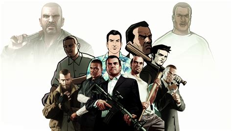 The Ultimate Grand Theft Auto Character Wallpaper By Kadeklodt On