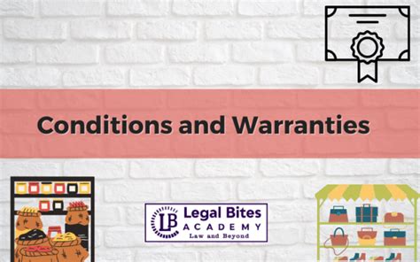 Conditions And Warranties Under The Sale Of Goods Act Legal 60