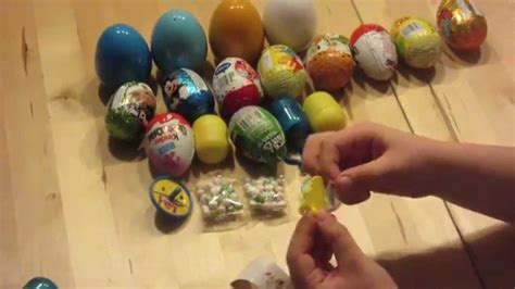 20 Überraschungseier Surprise Eggs Toys Unboxing Kinder Surprise