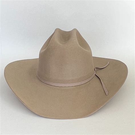 Stetson Cowboy Hat 5x Ranch Tan 7 14 R Sf0575d440cwb Western 4 Brim