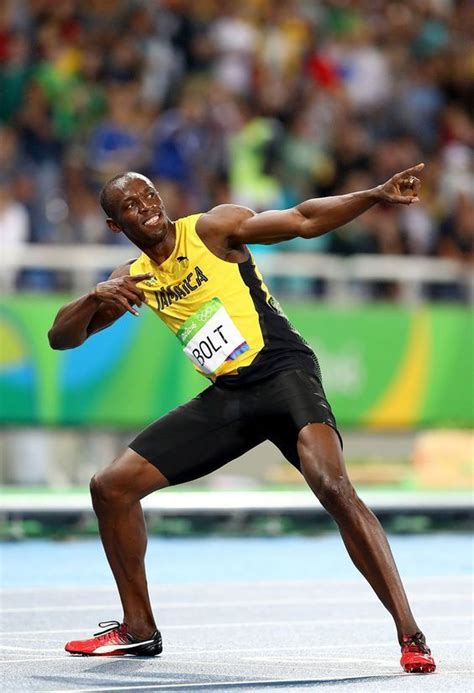 Usain bolt is a character in temple run 2. Usain Bolt Art | Atletiek, Sportfotografie, Sport